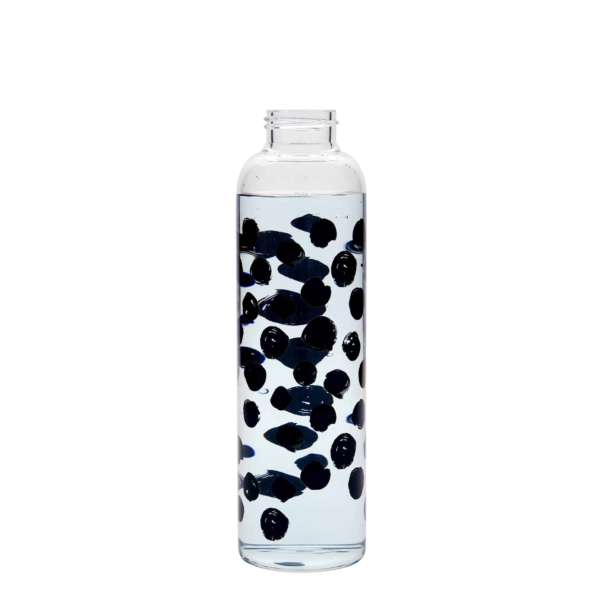 500 ml juomapullo 'Perseus', kuvio: mustat pisteet, suu: Kierrekorkki