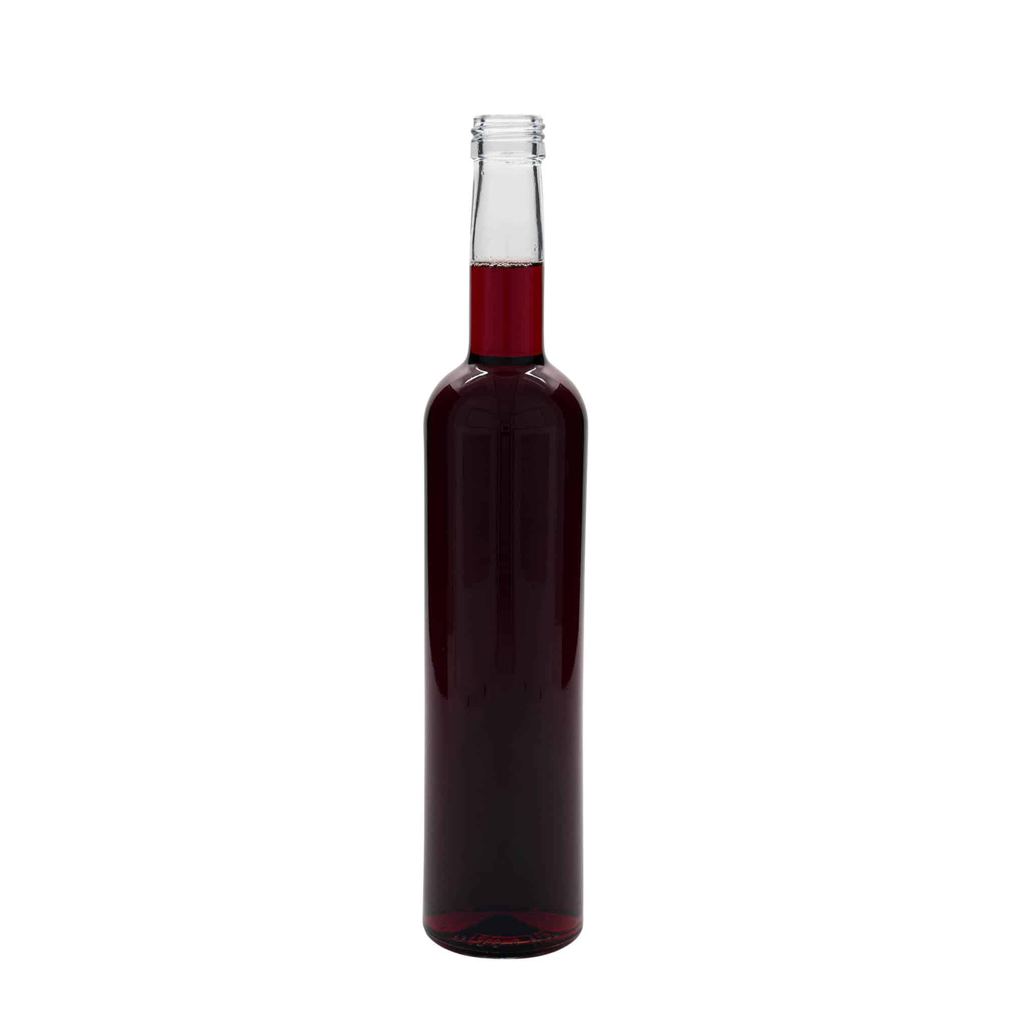 500 ml lasipullo 'Bordeaux', suu: PP 28