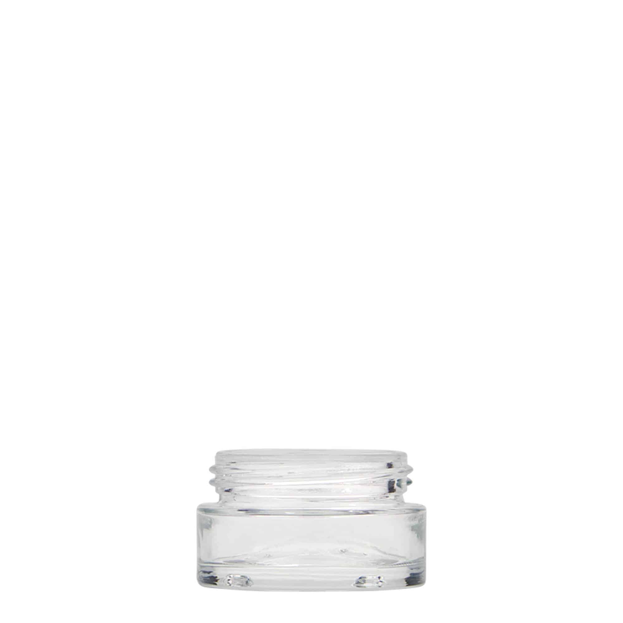 15 ml rasia 'Clear Edition', lasi, suu: Kierrekorkki