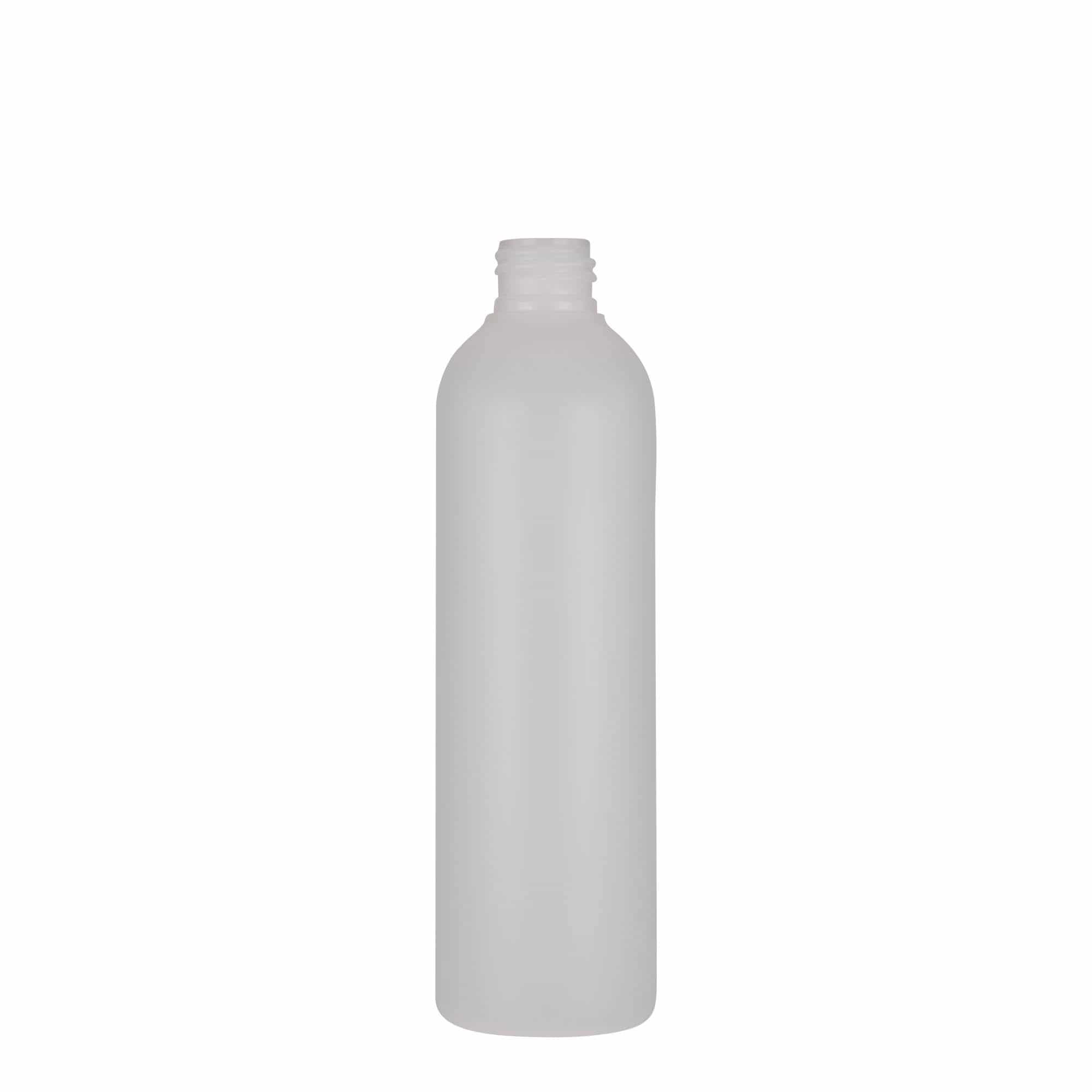 250 ml muovipullo 'Tuffy', HDPE, natur, suu: GPI 24/410