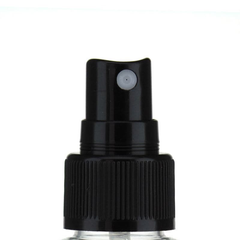 Kierrekorkki spray-osa, PP-muovi, musta, suu: GPI 24/410
