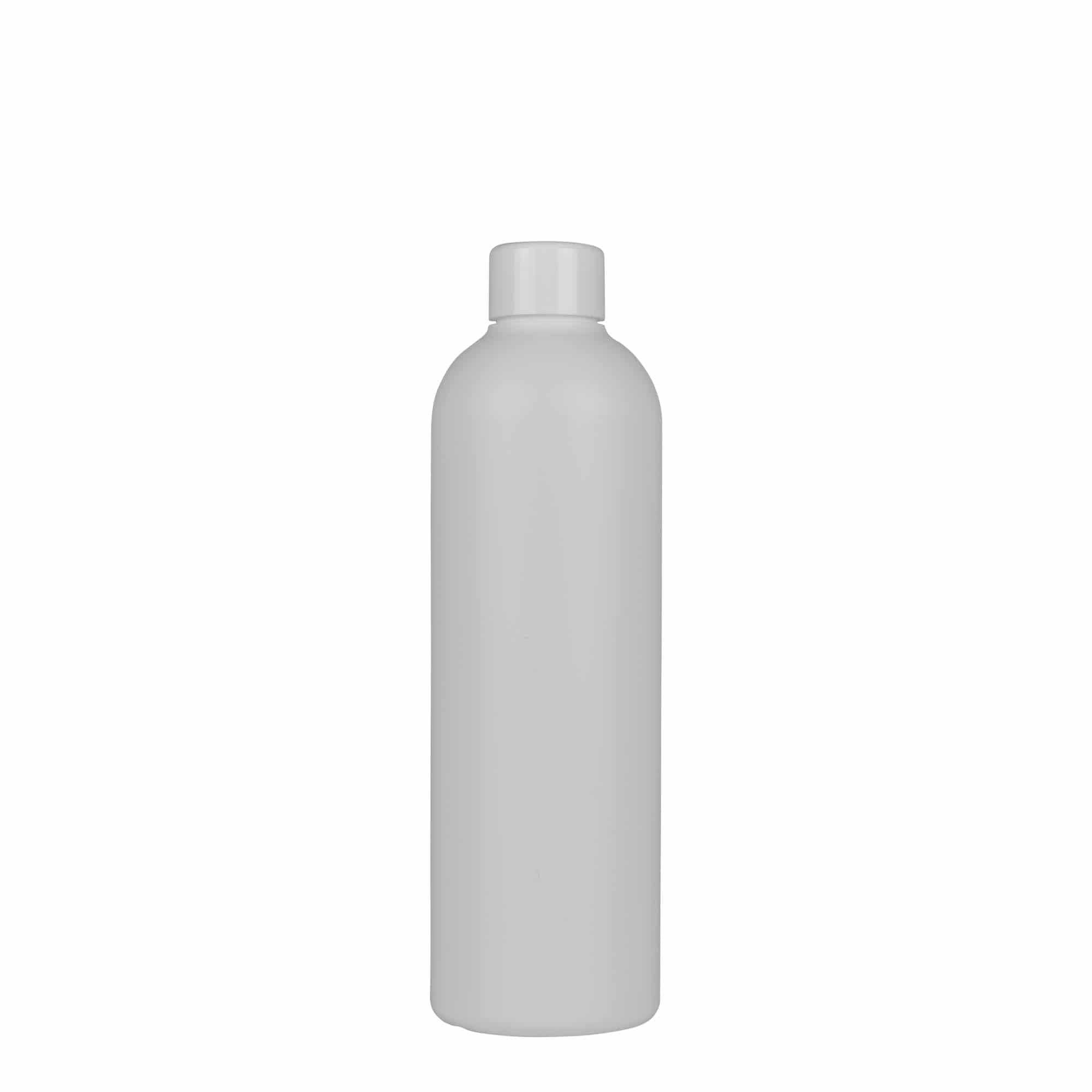 300 ml muovipullo 'Tuffy', HDPE, valk., suu: GPI 24/410