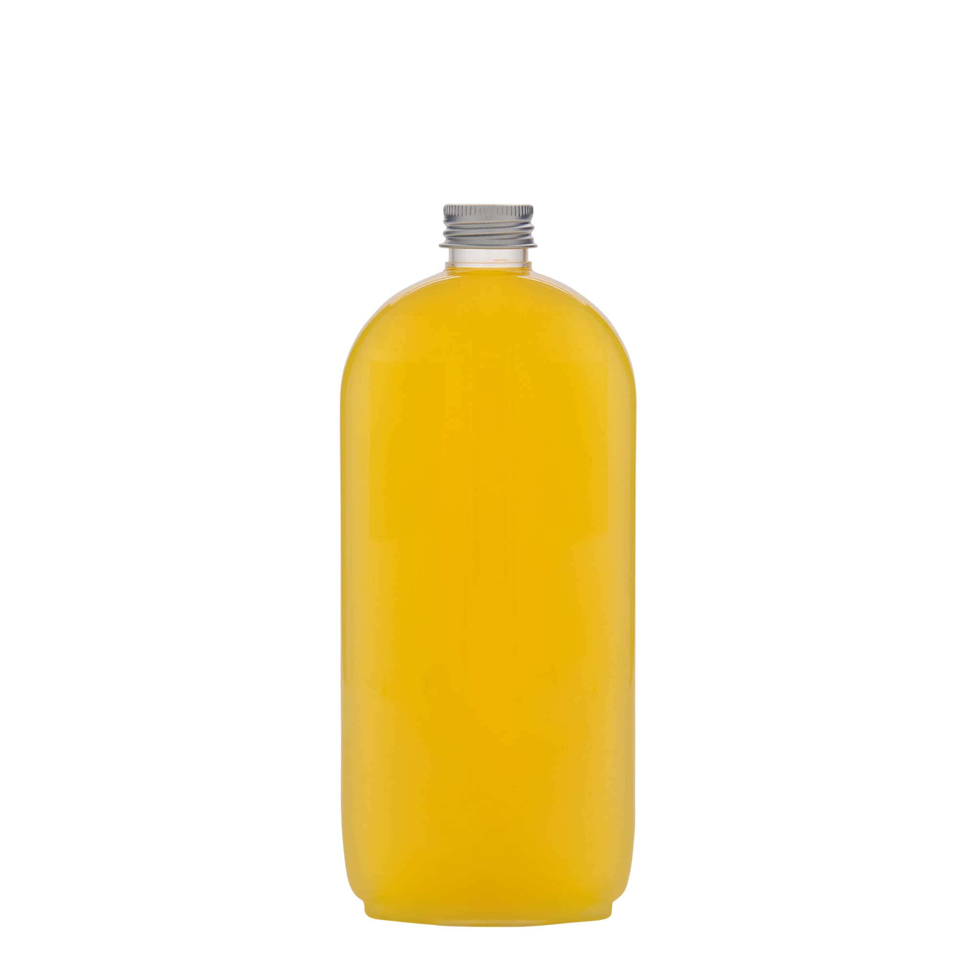 500 ml PET-pullo 'Iris', soikea, muovi, suu: GPI 24/410