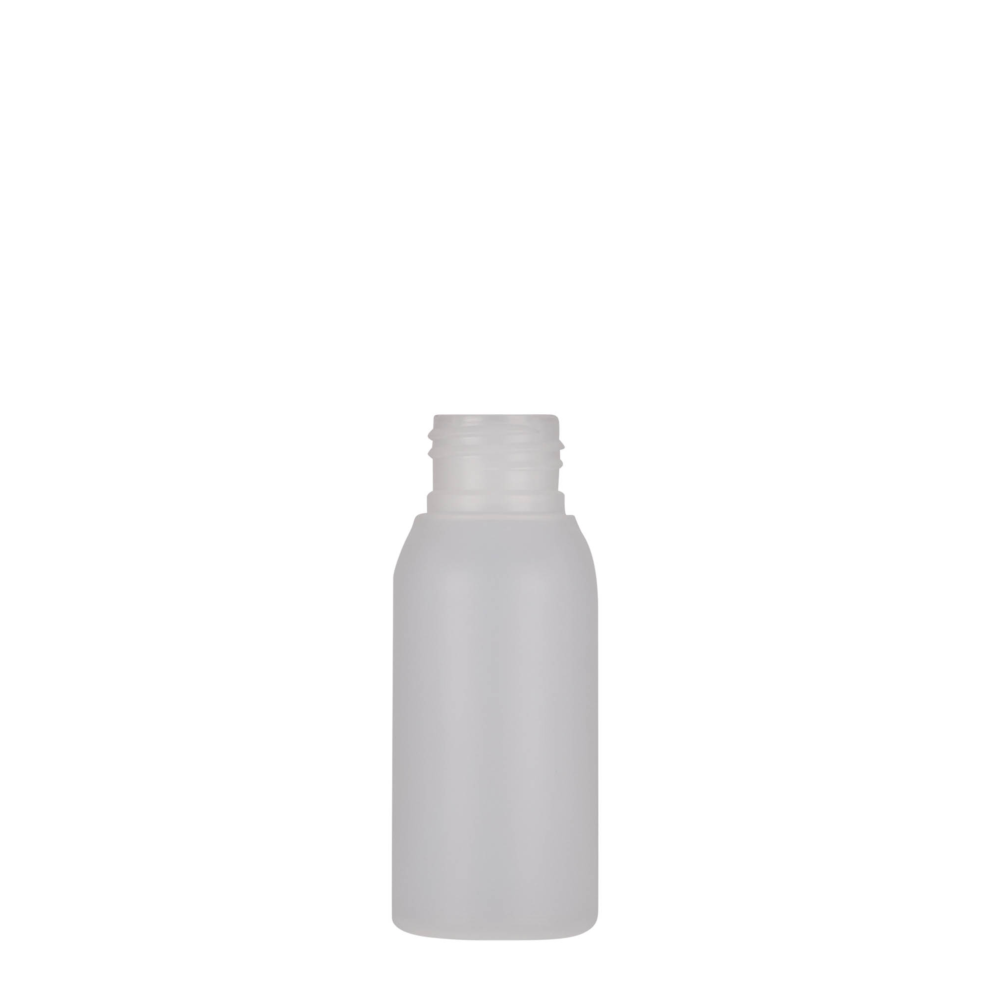 50 ml muovipullo 'Tuffy', HDPE, natur, suu: GPI 24/410