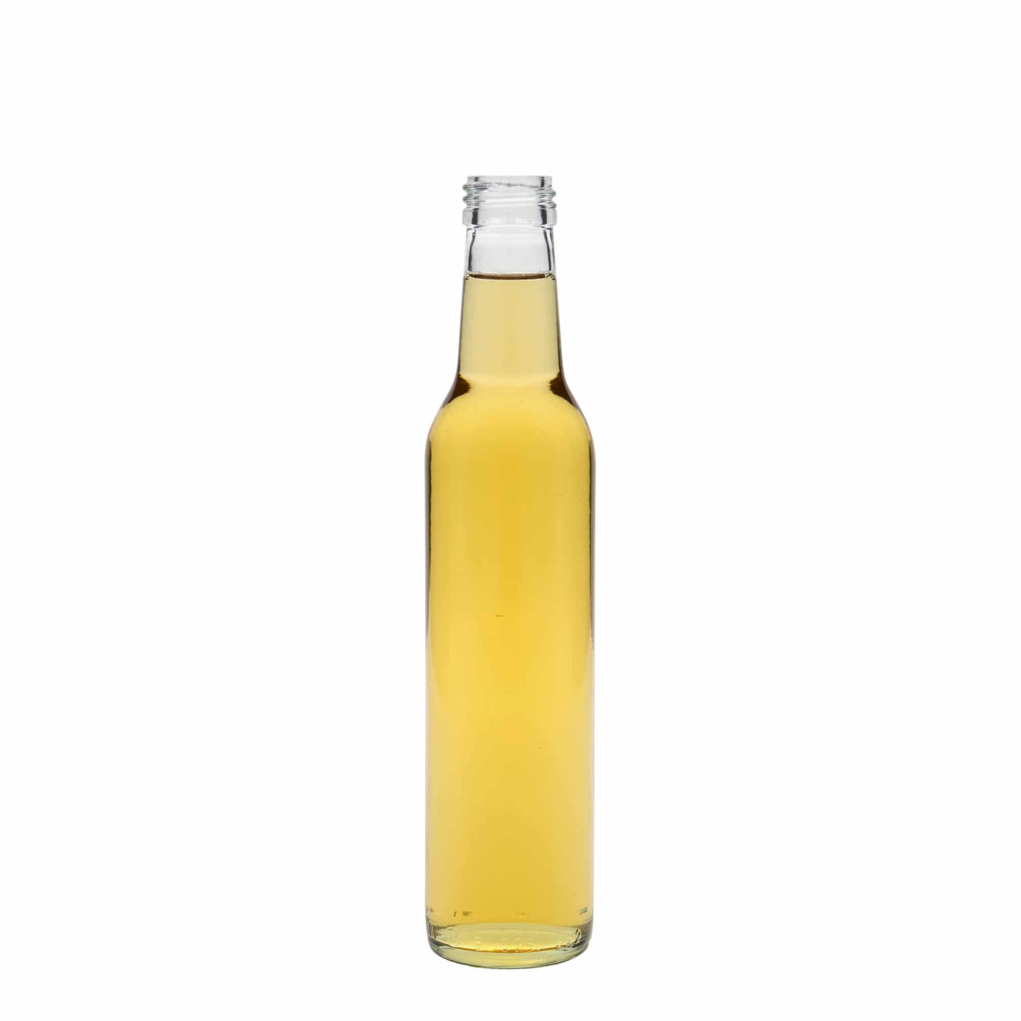 250 ml lasipullo 'Cilindrica', suu: PP 28