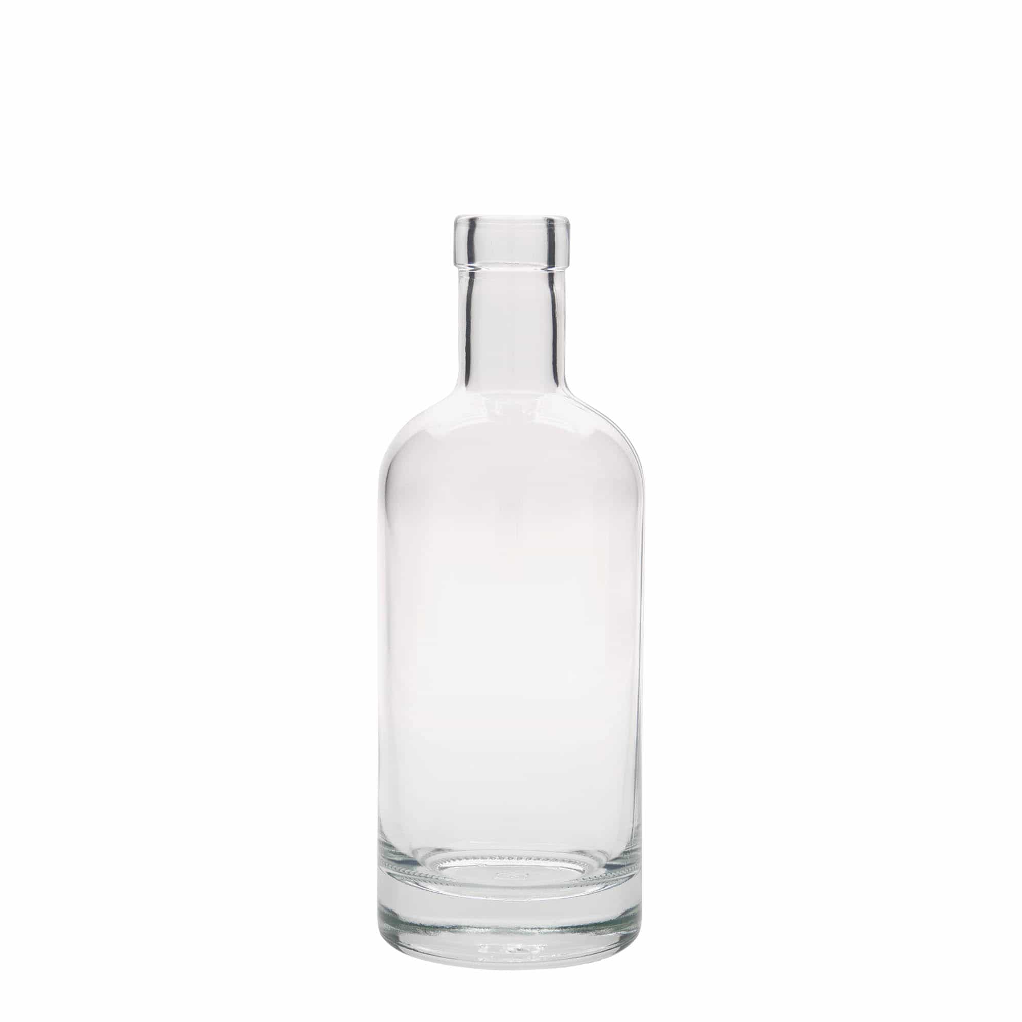 350 ml lasipullo 'Linea Uno', suu: korkki