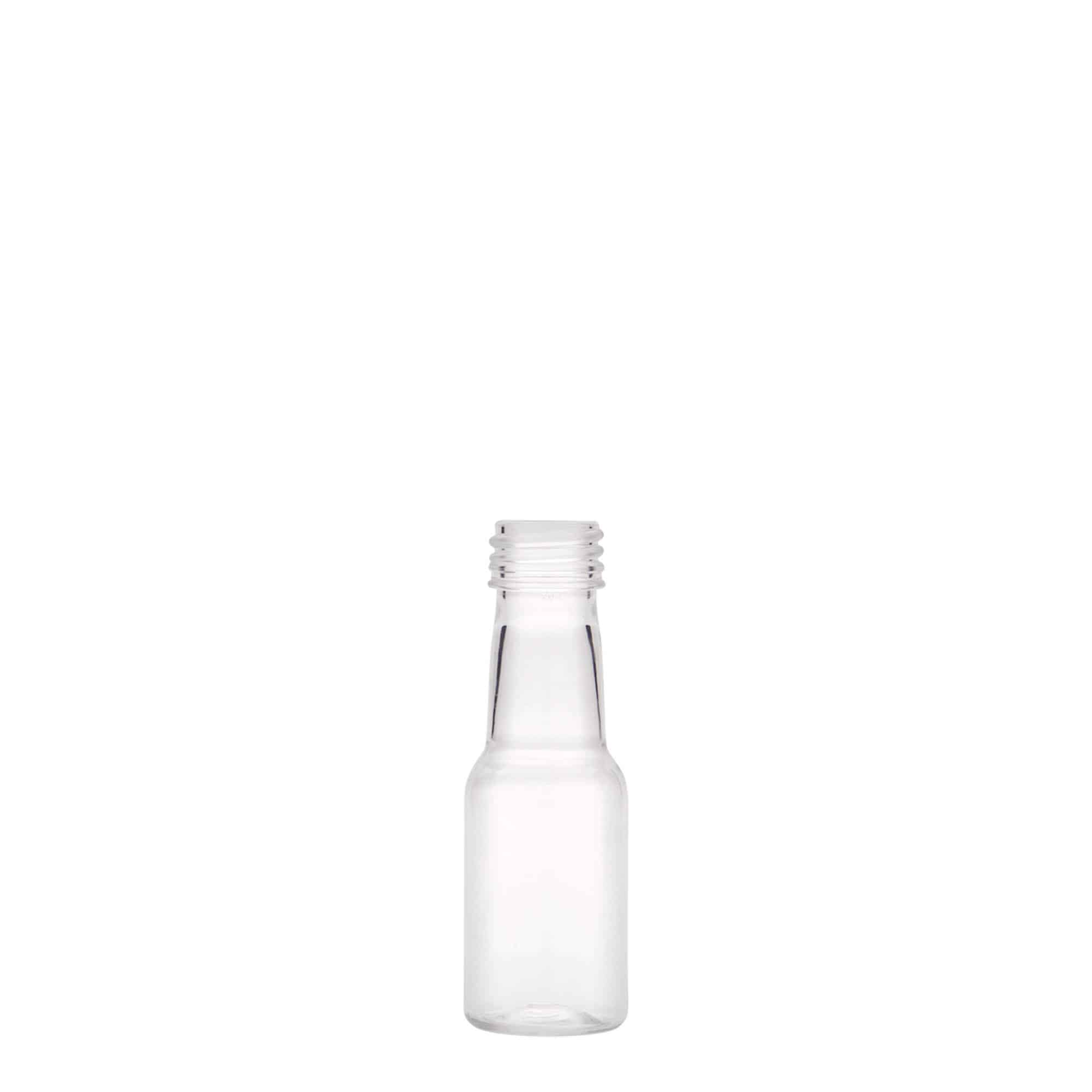 20 ml PET-pullo 'Theo', muovi, suu: PP 18