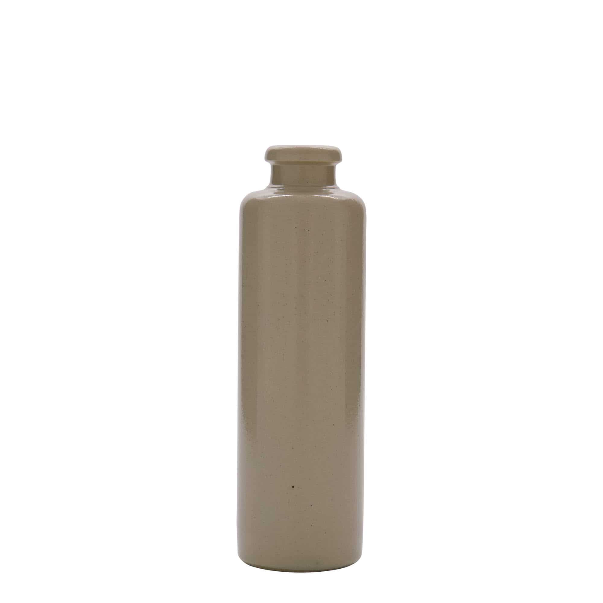 200 ml savituoppi, keraaminen, beige, suu: korkki