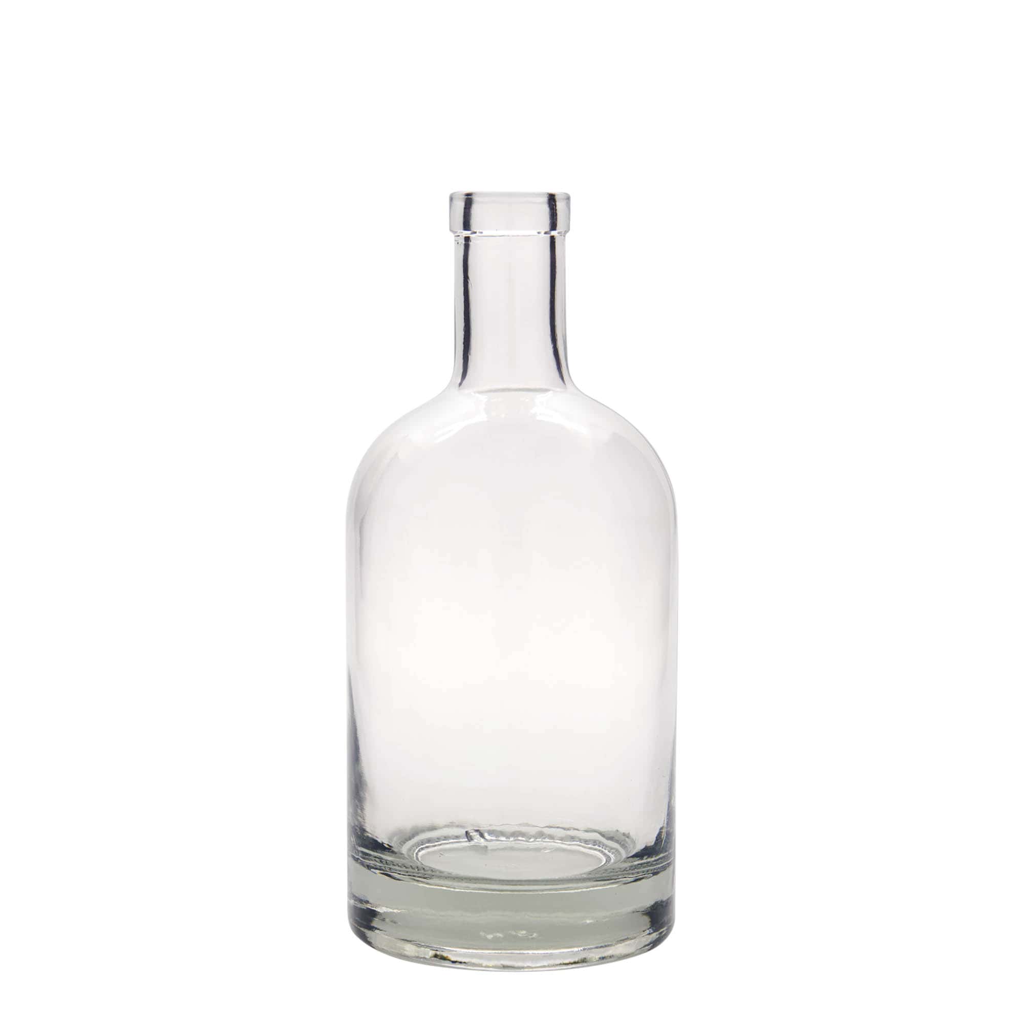 700 ml lasipullo 'First Class', suu: korkki