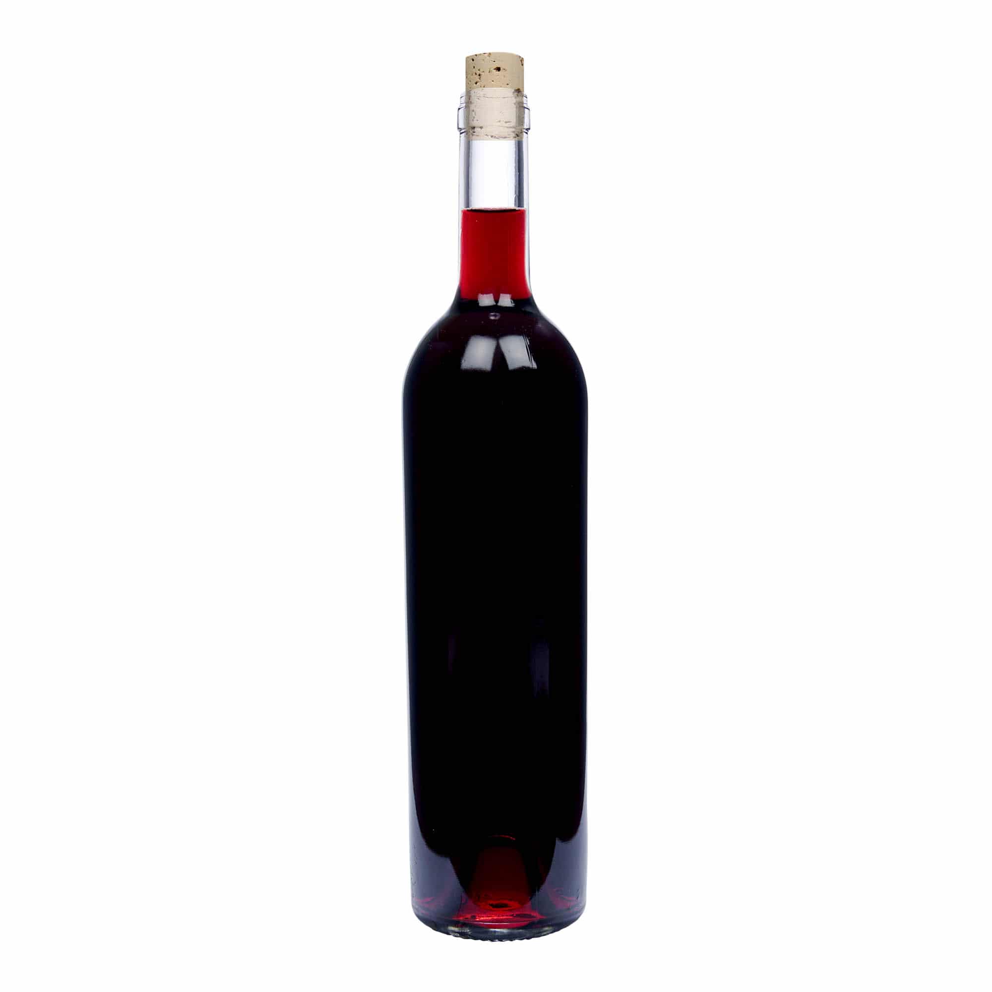 750 ml viinipullo 'Liberty', antiikinvihreä, suu: korkki