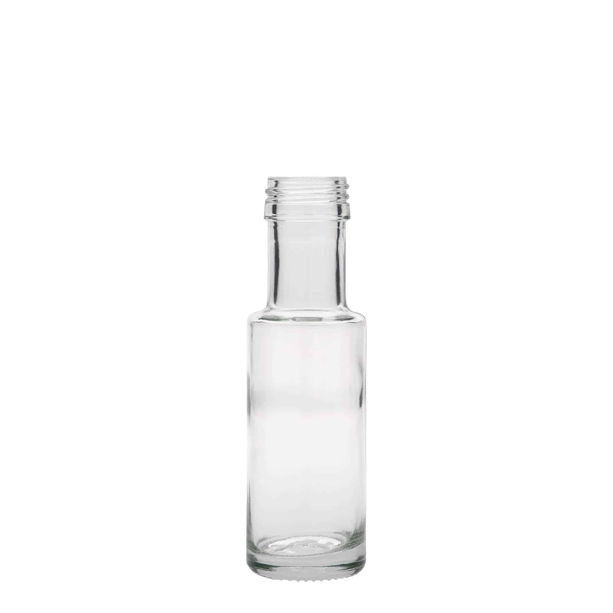 100 ml lasipullo 'Dorica', suu: PP 31,5