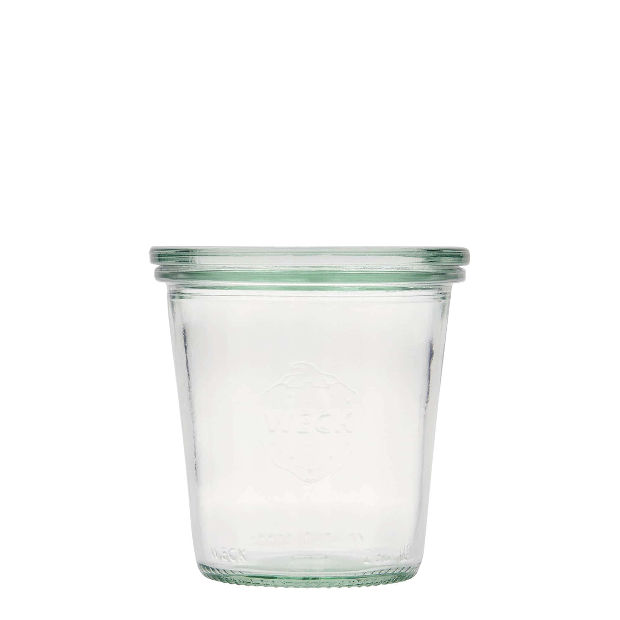 290 ml WECK sylinterimäinen lasipurkki, suu: pyöreä reuna