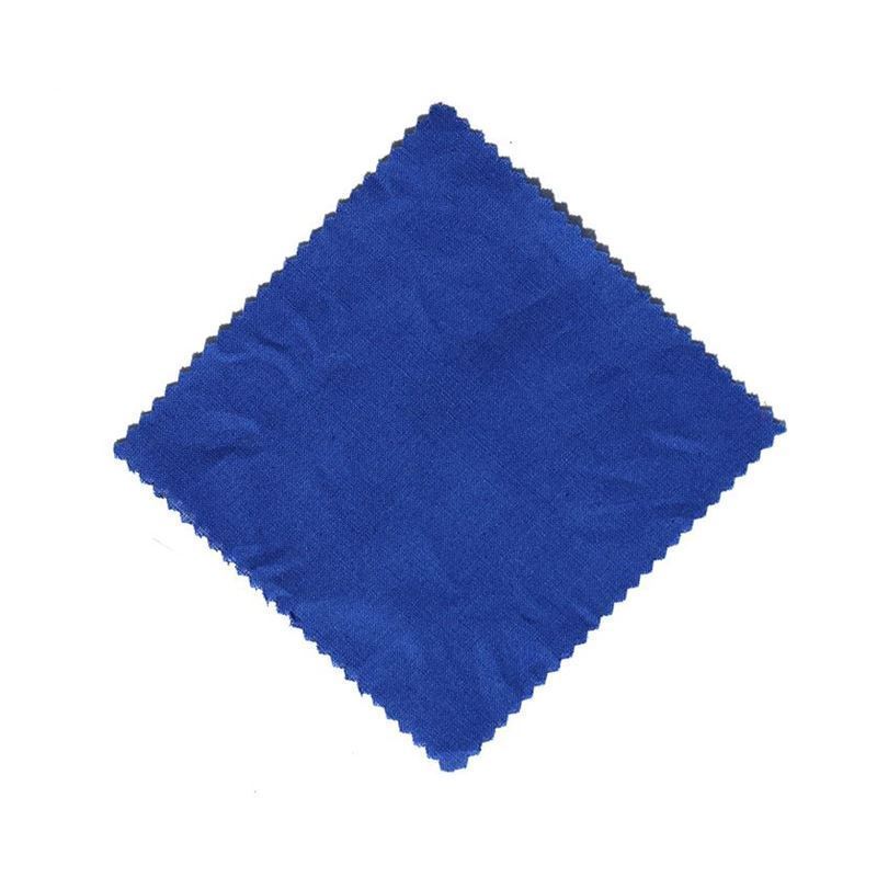 Kangaskansi 15x15, neliö, tekstiili, tummansininen, suu: TO58-TO82