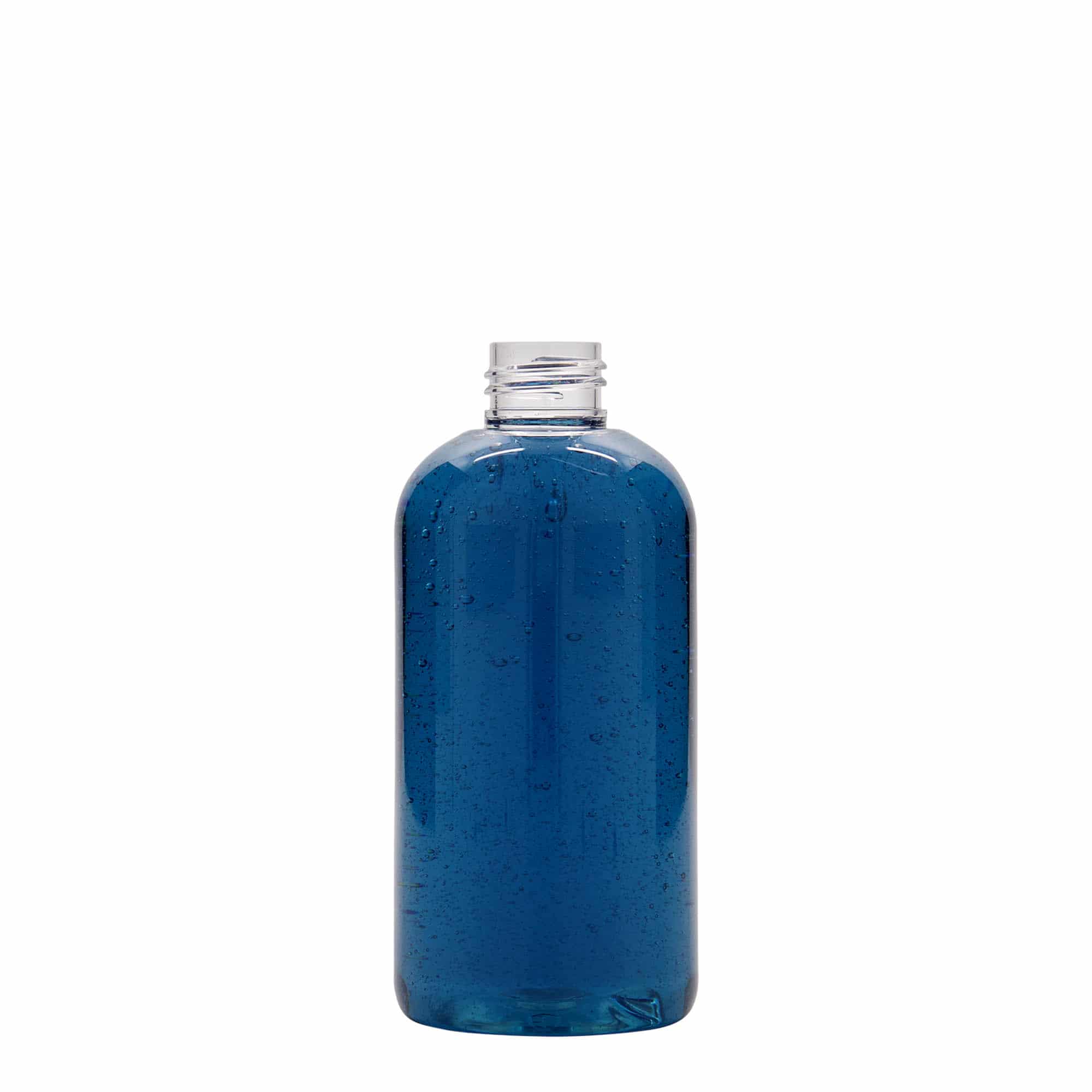 250 ml PET-pullo 'Boston', muovi, suu: GPI 24/410
