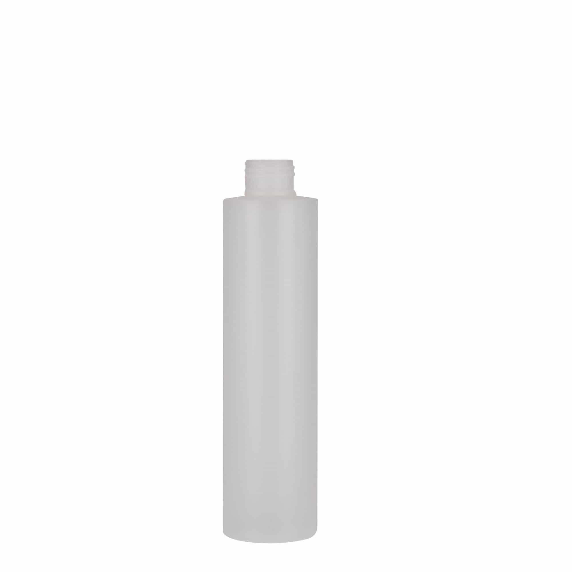 200 ml muovipullo 'Pipe', HDPE, natur, suu: GPI 24/410