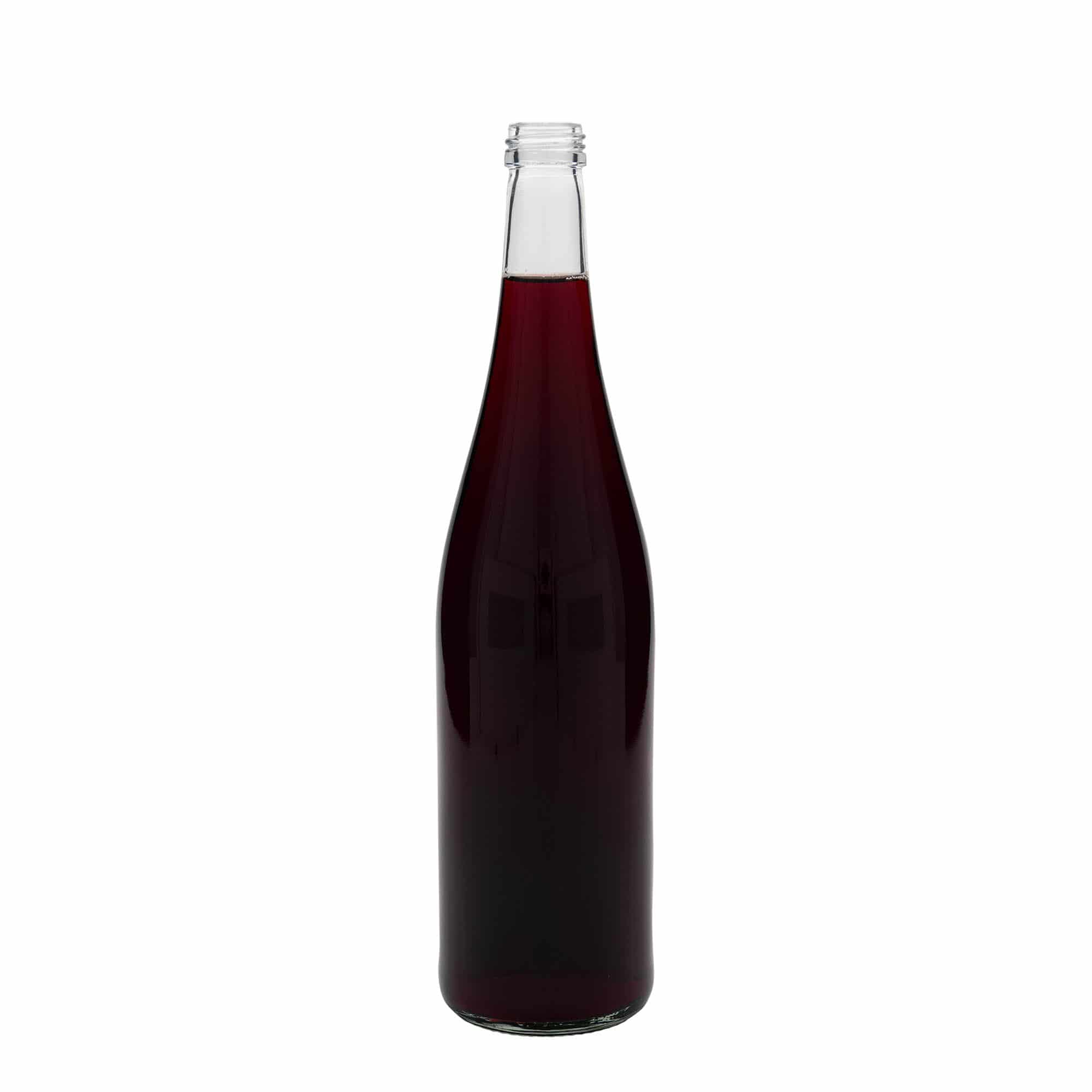 750 ml lasipullo 'Viinipullo', suu: PP 28