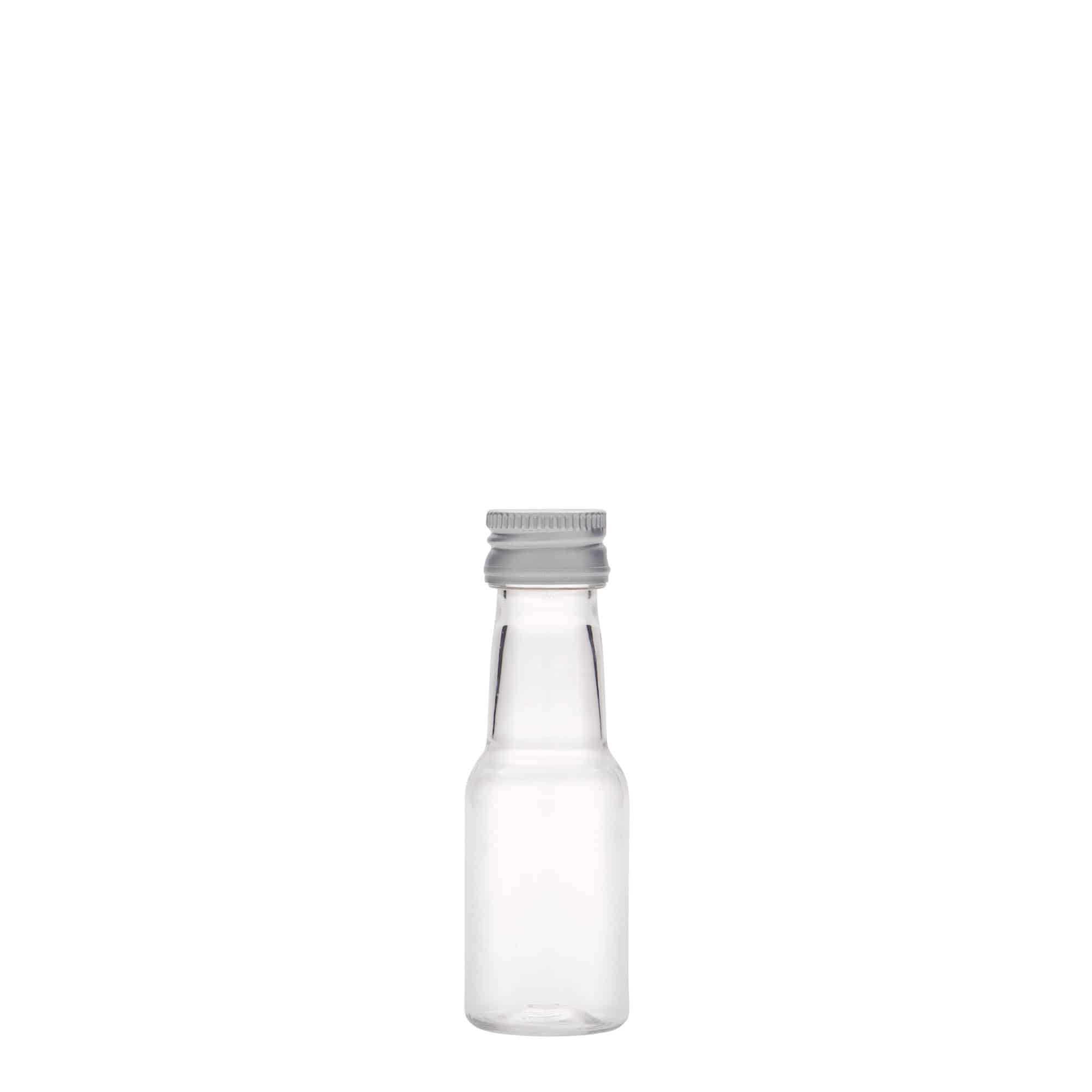 20 ml PET-pullo 'Theo', muovi, suu: PP 18