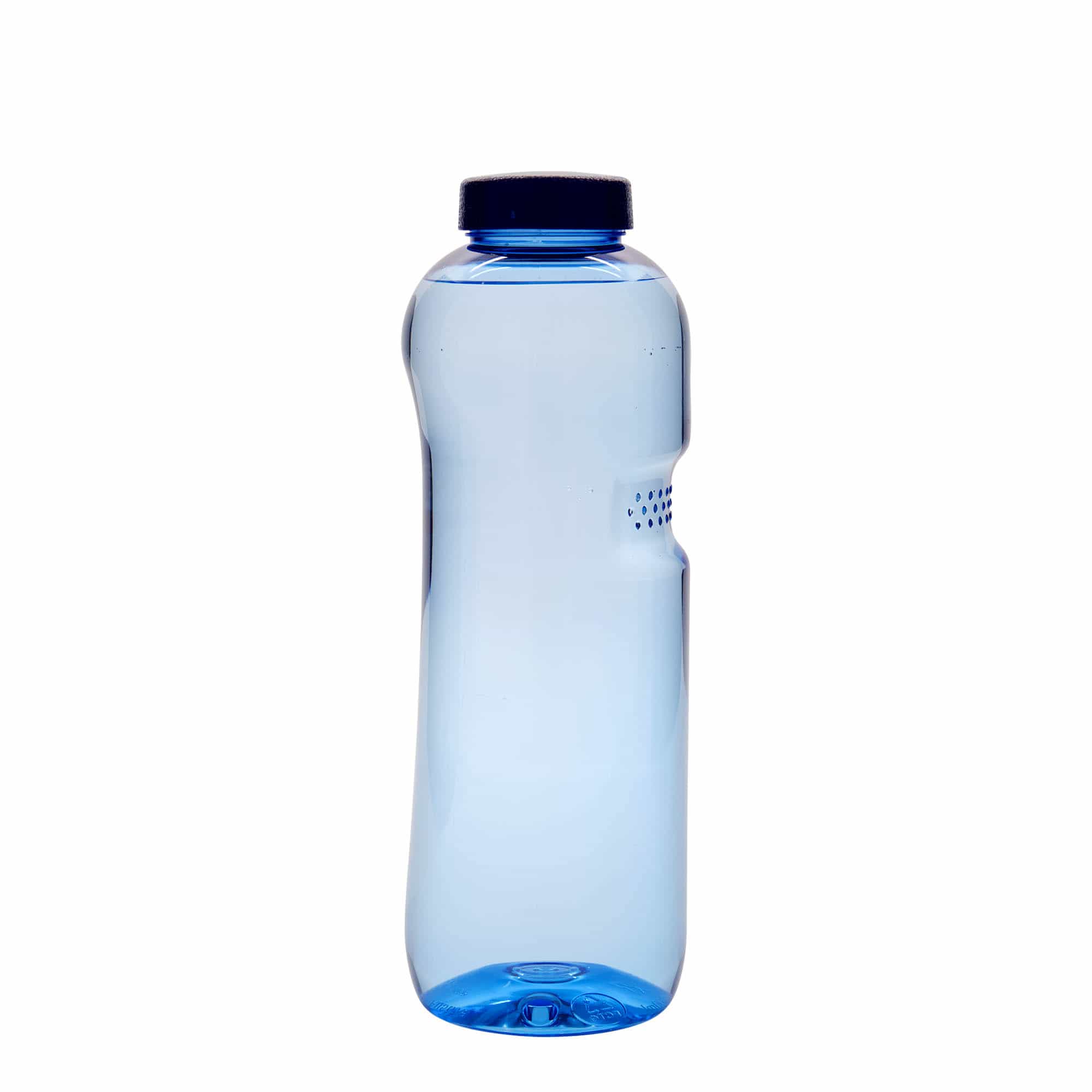 1000 ml PET-juomapullo 'Kavodrink', muovi, sininen