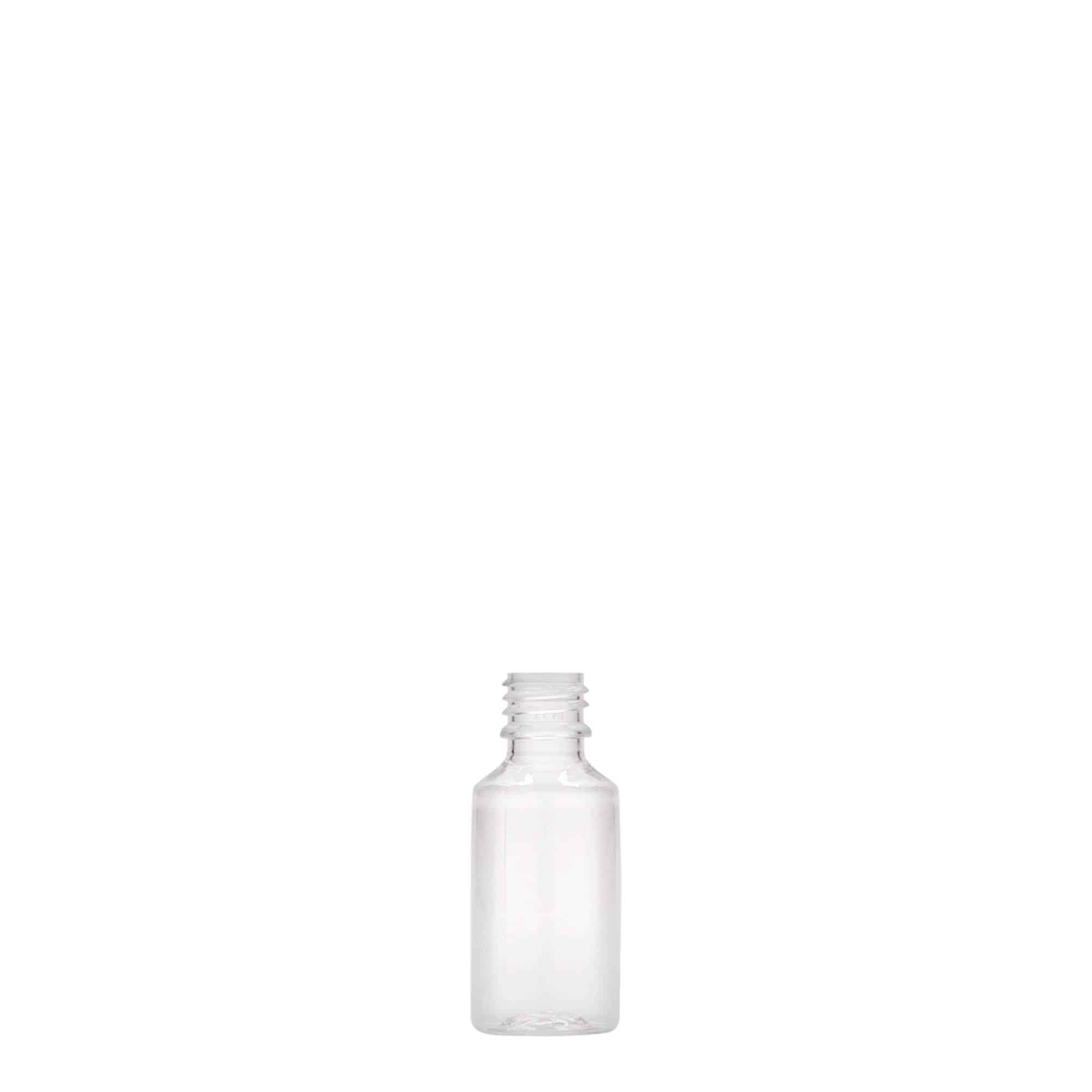 10 ml PET-pullo 'E-Liquid' laatu- ja lapsivarmistus, muovi, suu: Kierrekorkki