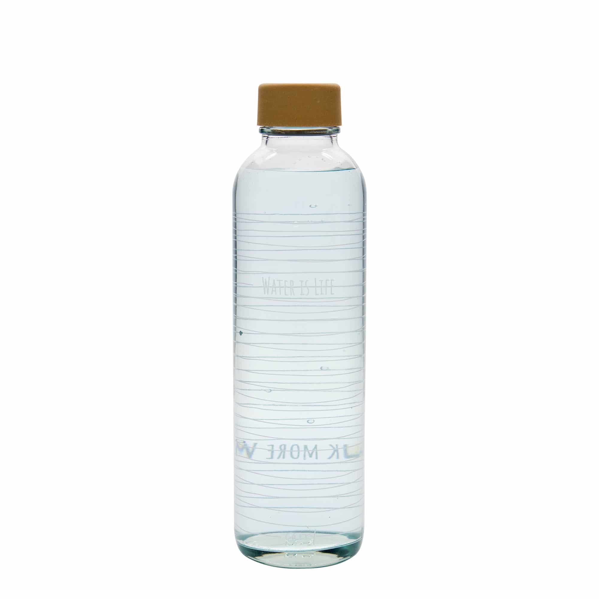 700 ml juomapullo CARRY Bottle, kuvio: Water is Life, suu: Kierrekorkki