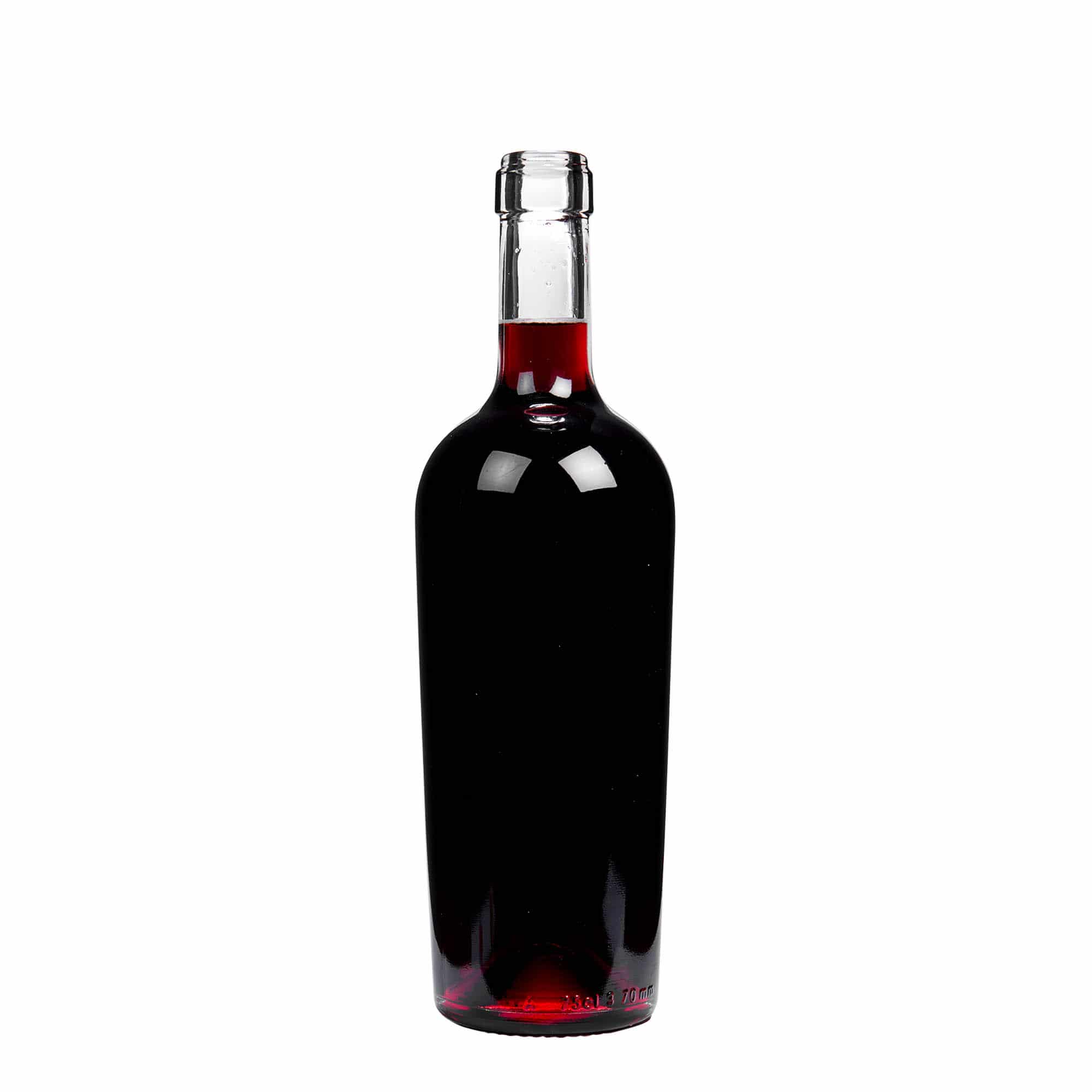 750 ml viinipullo 'Imperiale', suu: korkki