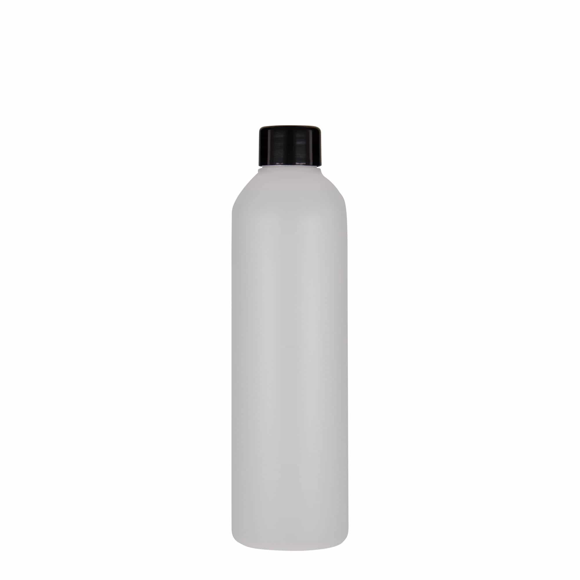 250 ml muovipullo 'Tuffy', HDPE, natur, suu: GPI 24/410