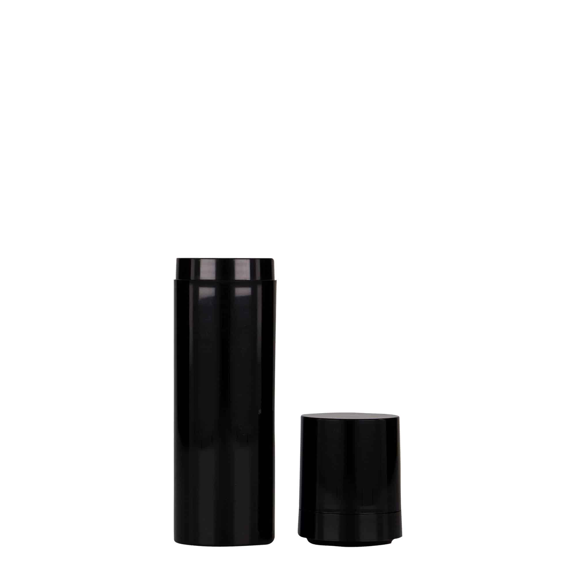 30 ml Airless Dispenser 'Micro', PP-muovi, musta