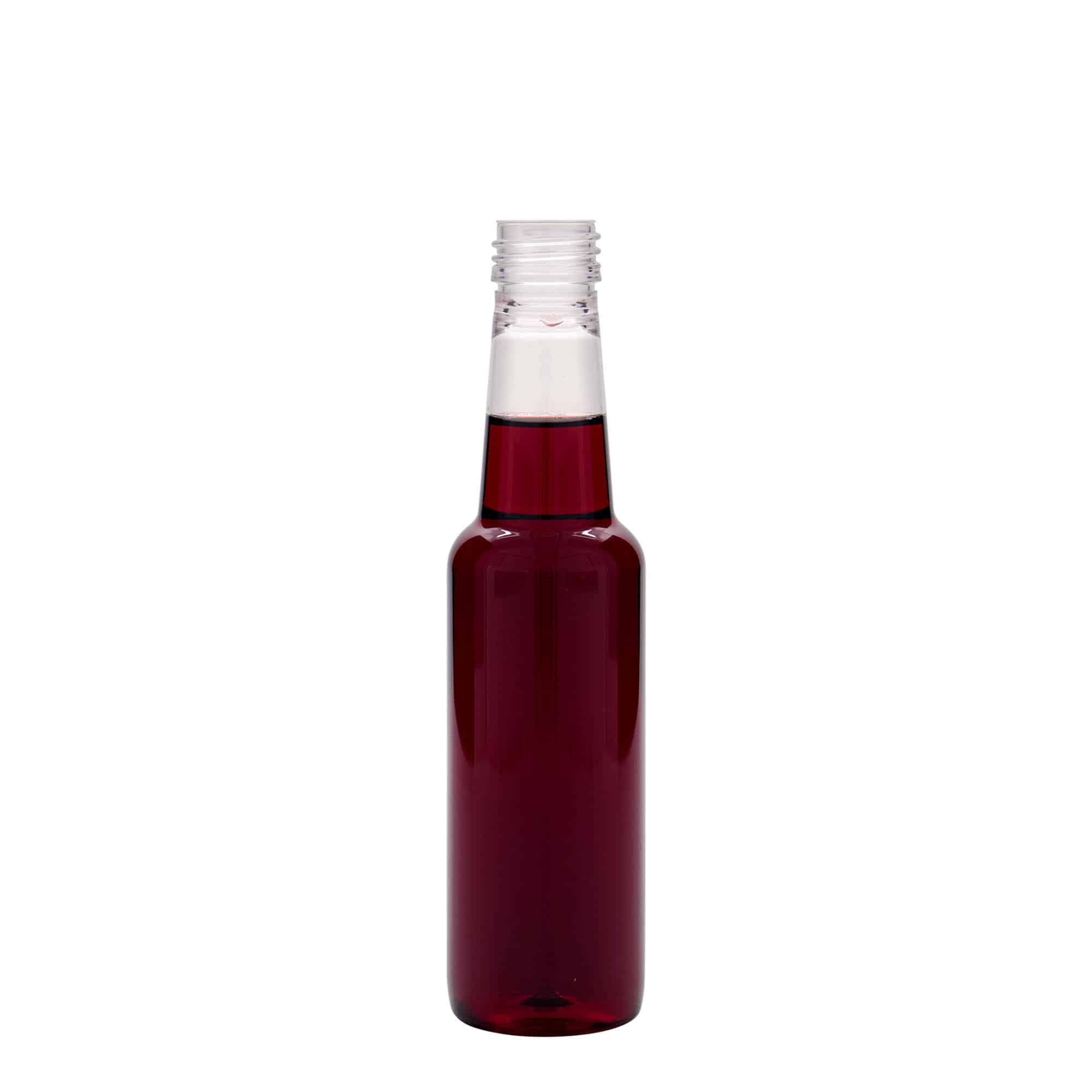 250 ml PET-pullo 'Viini', muovi, suu: PP 28