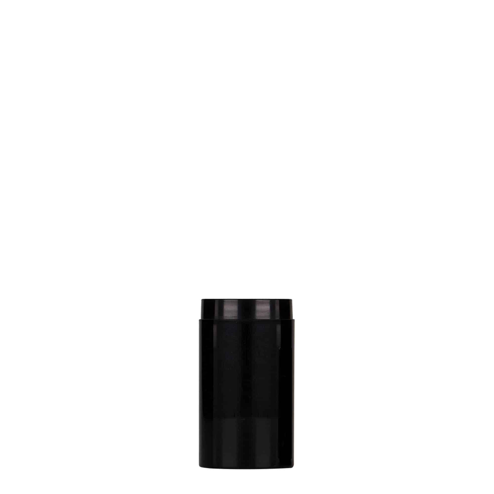 15 ml Airless Dispenser 'Micro', PP-muovi, musta