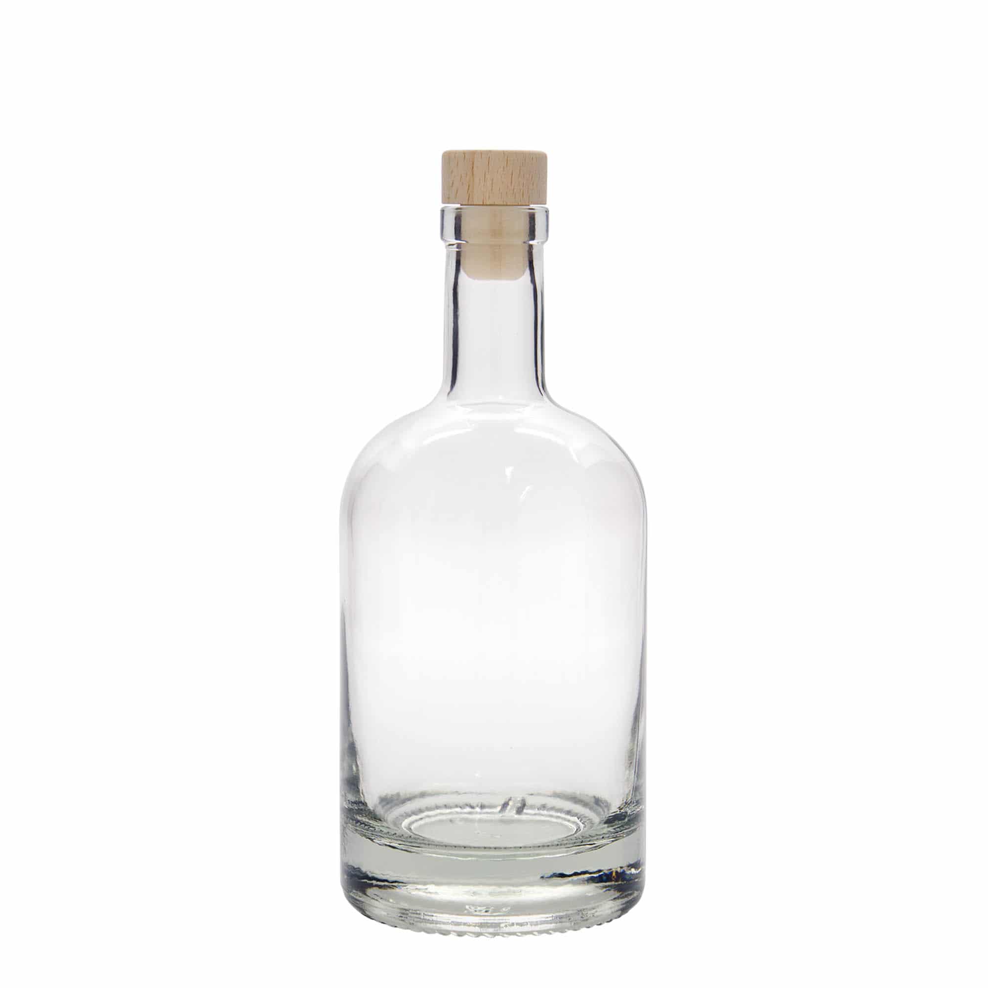 500 ml lasipullo 'First Class', suu: korkki