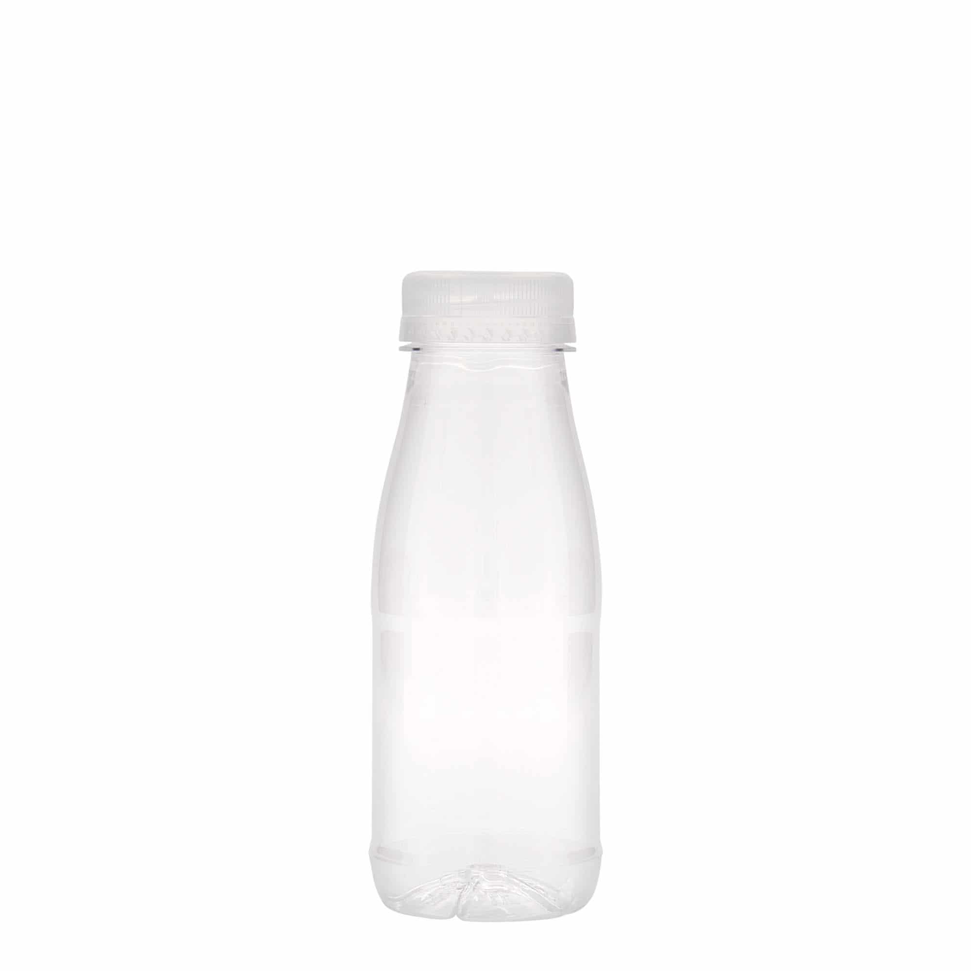 250 ml PET-pullo 'Milk and Juice', muovi, suu: 38 mm