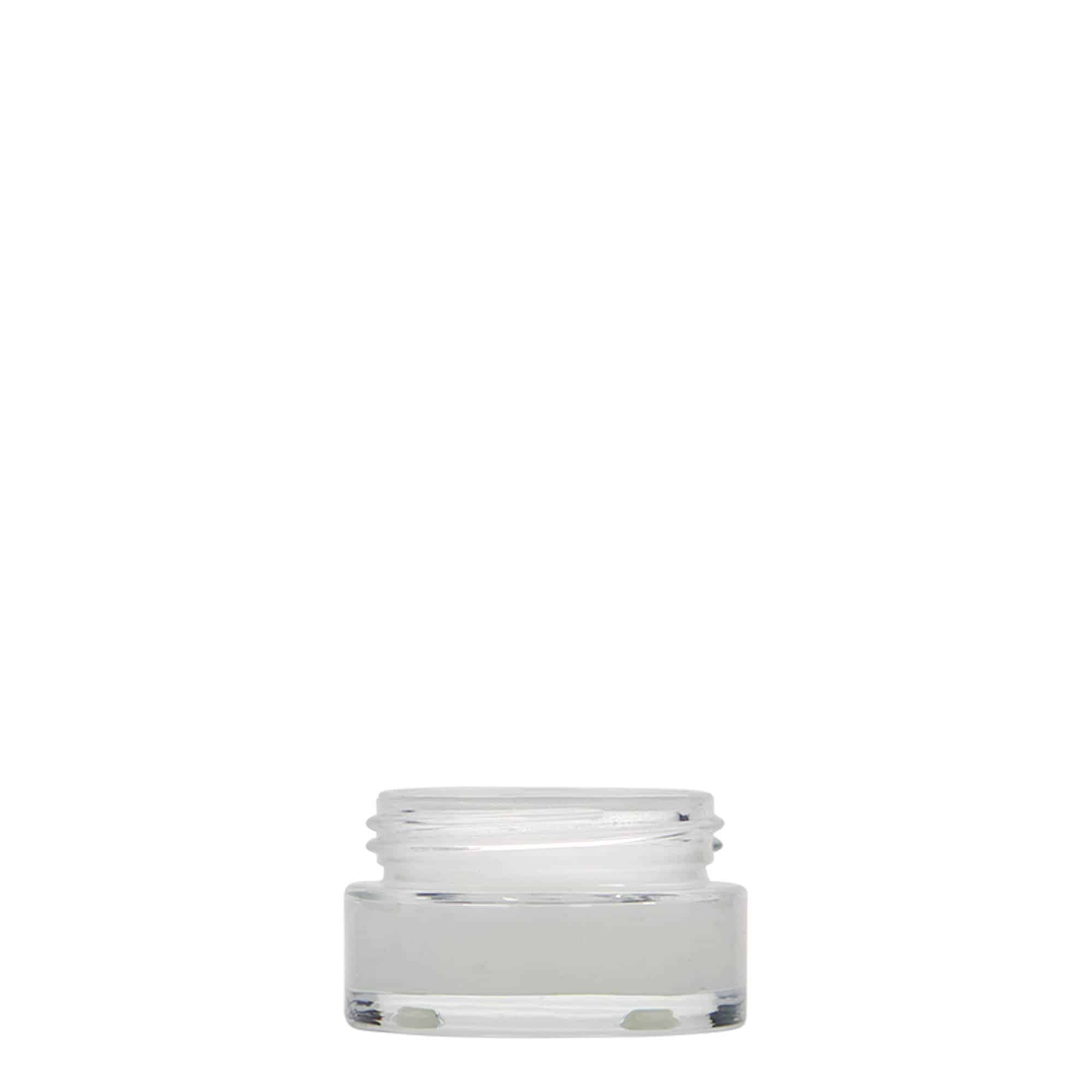 15 ml rasia 'Clear Edition', lasi, suu: Kierrekorkki