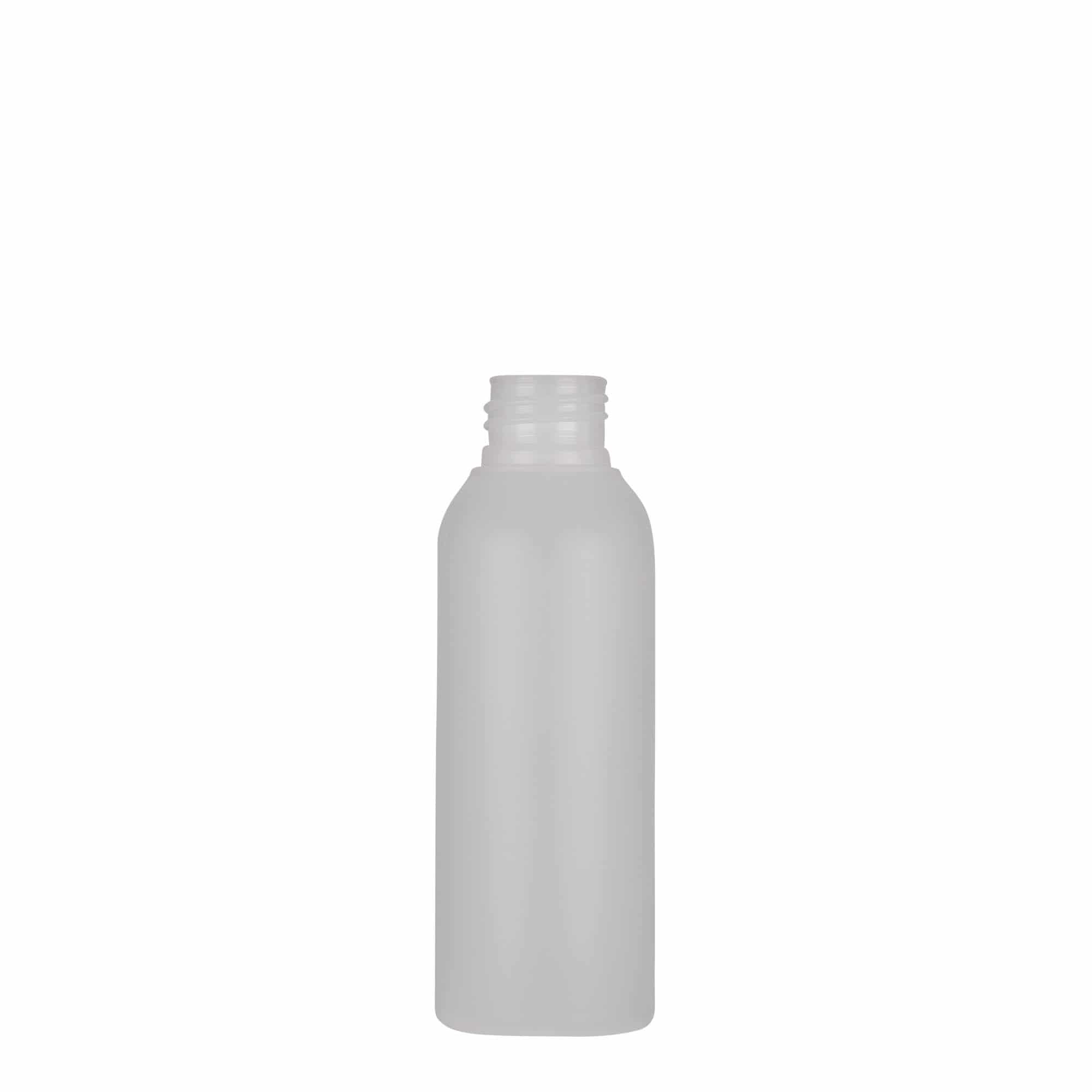 100 ml muovipullo 'Tuffy', HDPE, natur, suu: GPI 24/410