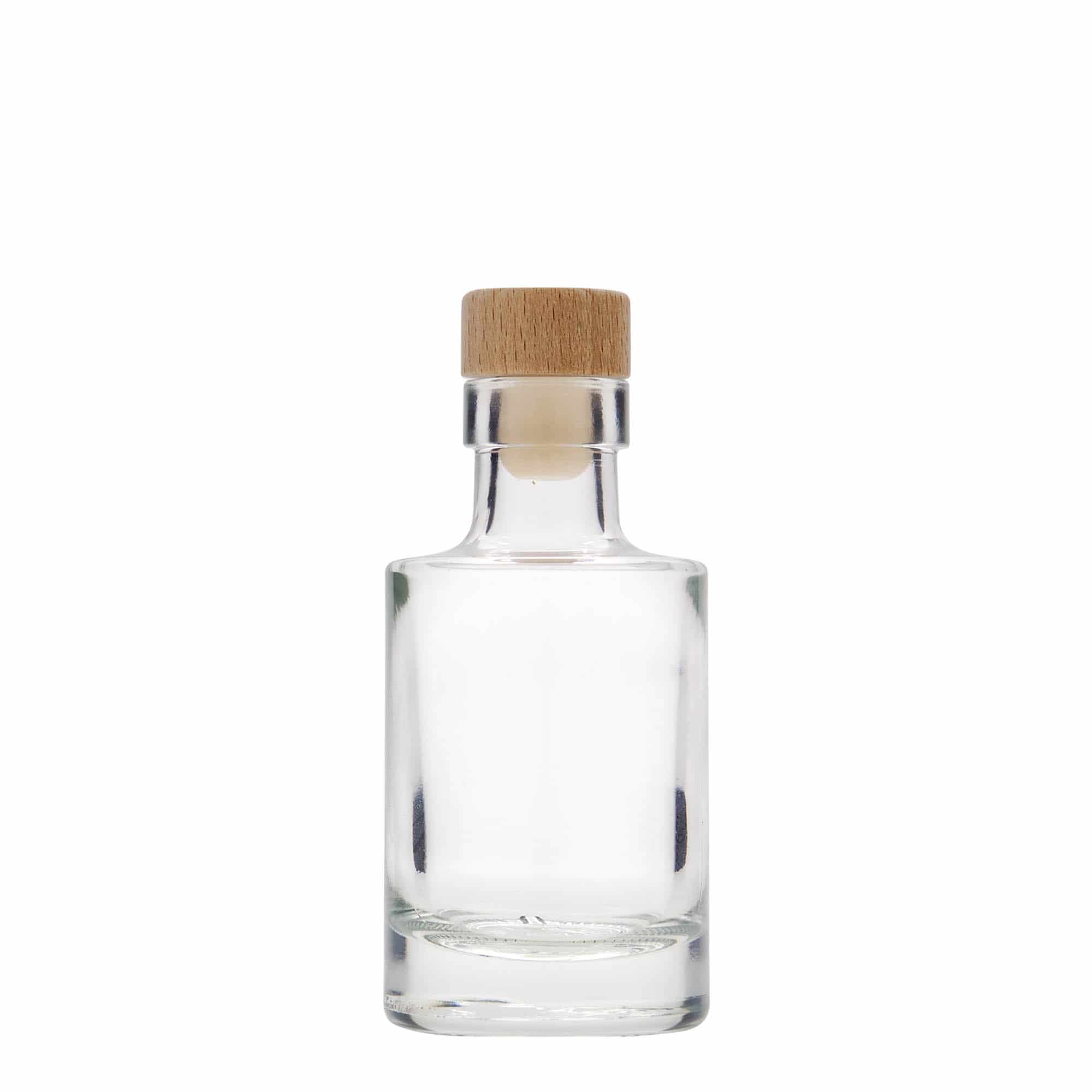 100 ml lasipullo 'Aventura', suu: korkki