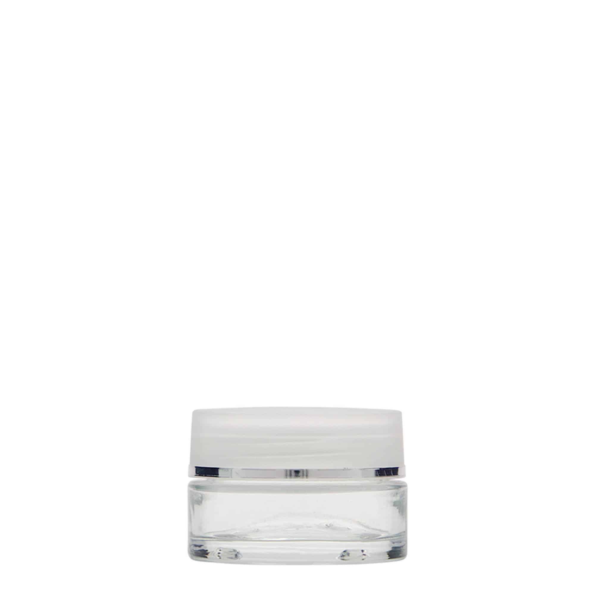 15 ml rasia 'Clear Edition', lasi, suu: Kierrekorkki