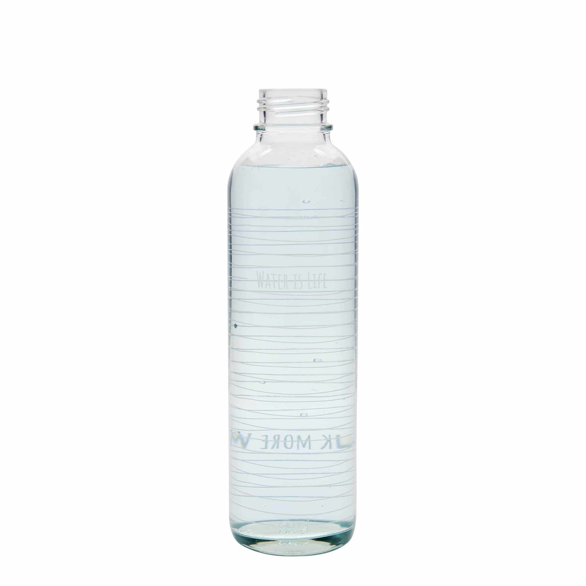 700 ml juomapullo CARRY Bottle, kuvio: Water is Life, suu: Kierrekorkki