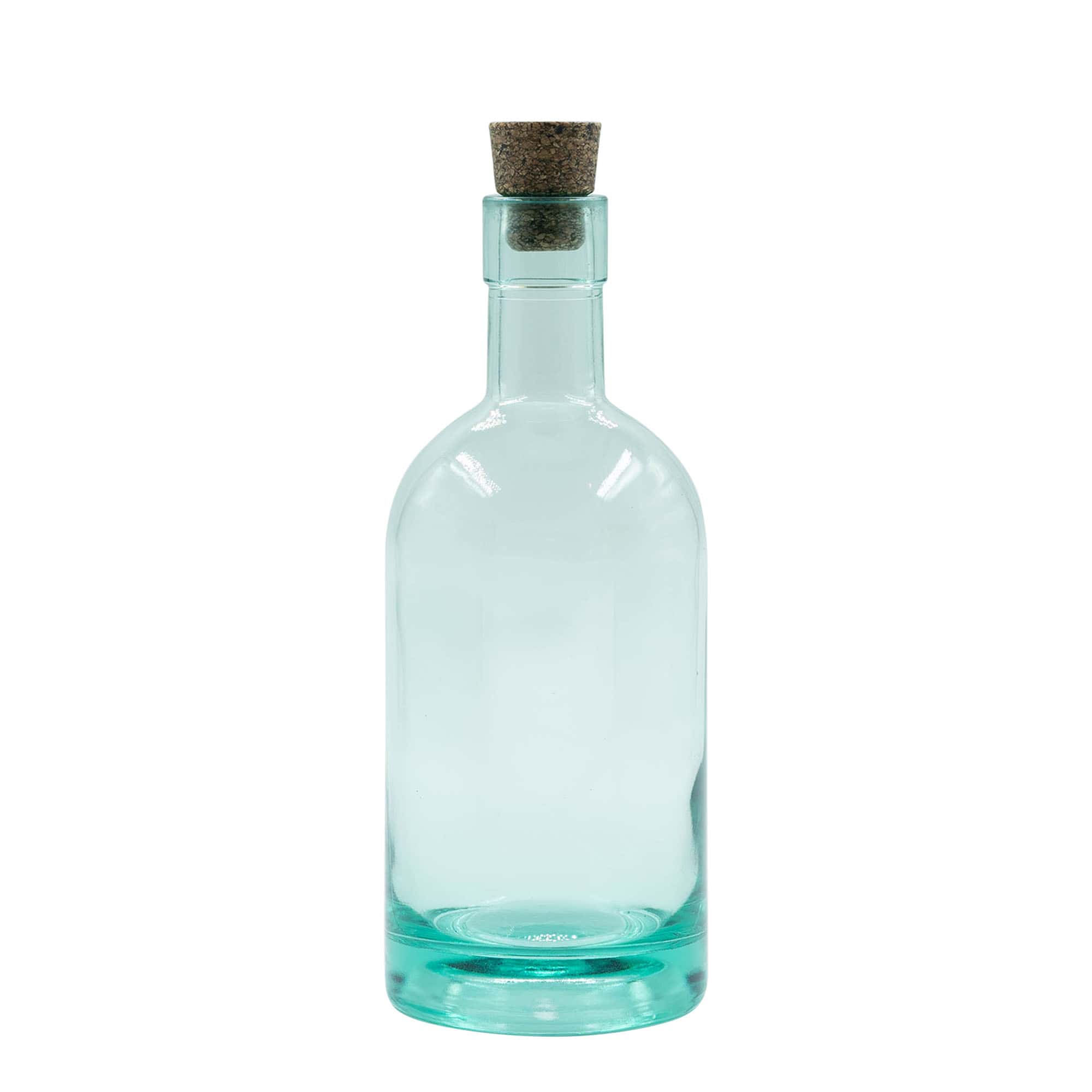 700 ml lasipullo 'Eco Dome', suu: korkki