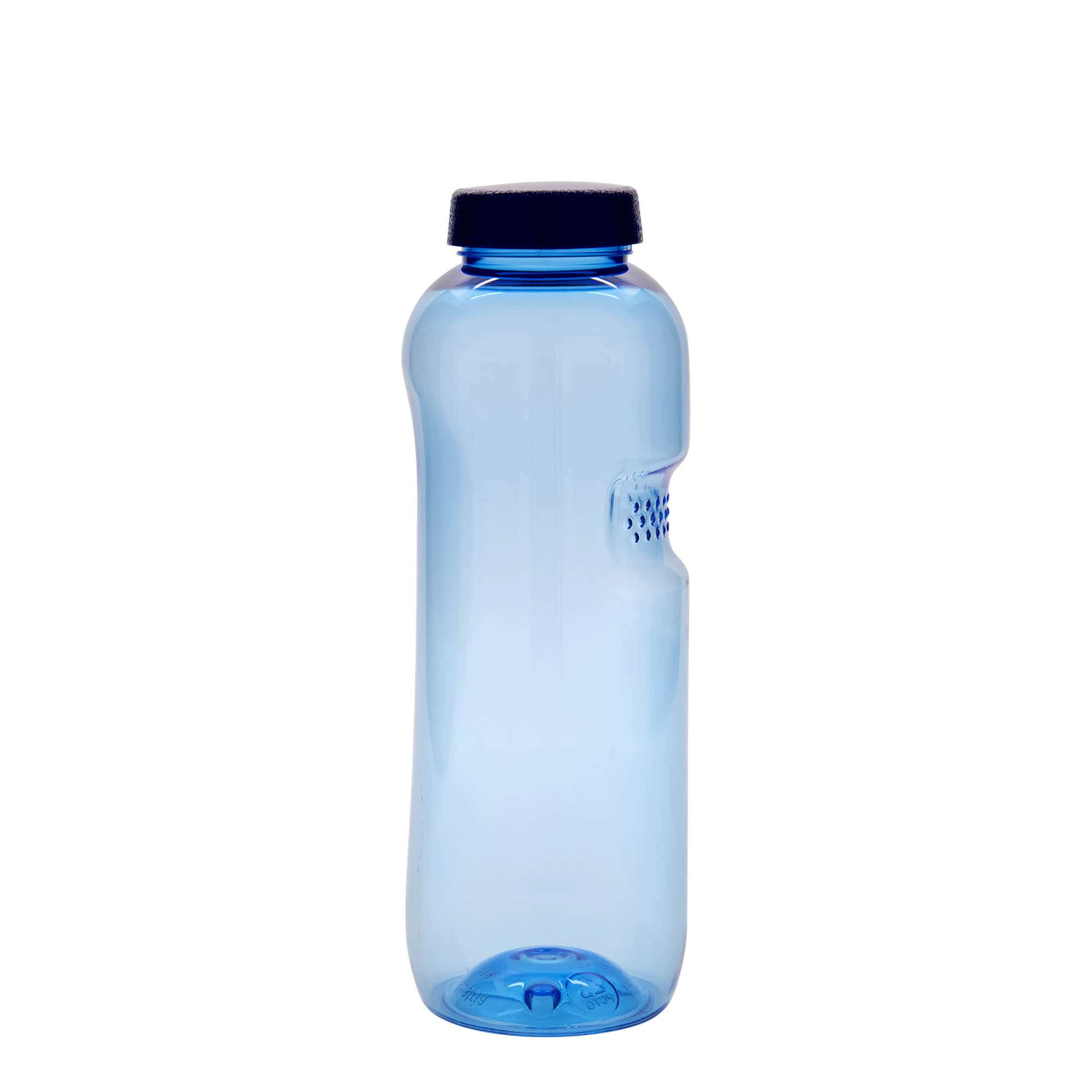 750 ml PET-juomapullo 'Kavodrink', muovi, sininen